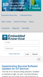 Mobile Screenshot of embedded-know-how.com